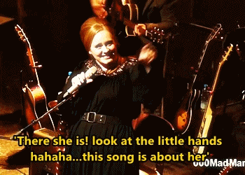 waiting-for-adele:  Adele on My Same to Laura, who is there. At La cigale.