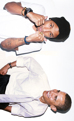 urbannd:  Pharrell and Obama. 