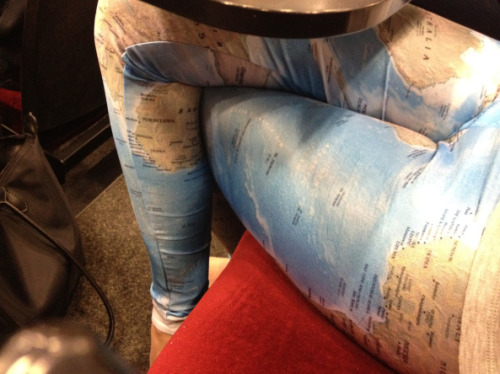 Map leggings, part two. 1-3: DimePiece Designs. 4-6: Black Milk.