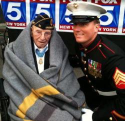 one-mad-squirrel:  The oldest and youngest Congressional Medal of Honor recipients. 