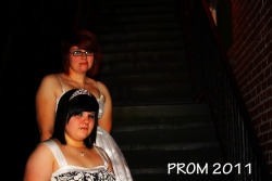 This was my senior prom pic My date was mah best friend 