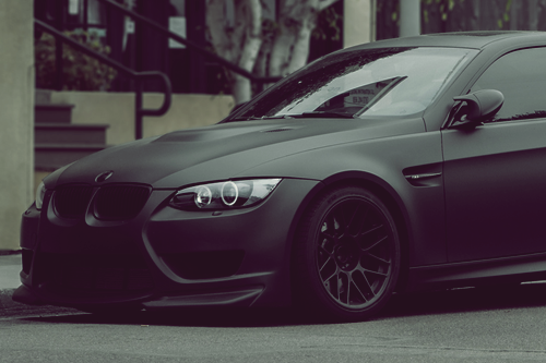 johnny-escobar:  Matte Black E92 M3