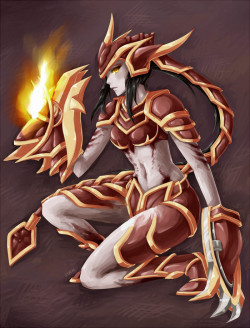 phantomfungus:  LoL - Shyvana by *urusai-baka