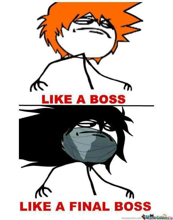 lizettesuoh:  Like a boss LIKE A FINAL BOSS