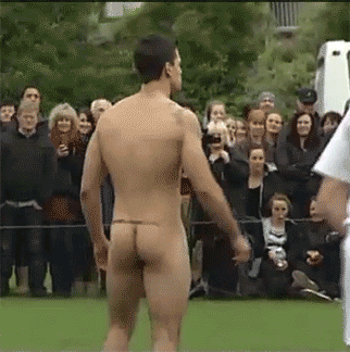 bannock-hou:  New Zealand, Nude Blacks rugby team, annual nude rugby match. The New