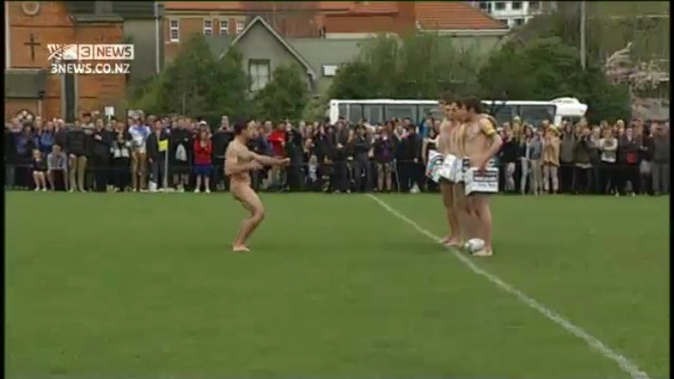bannock-hou:  New Zealand, Nude Blacks rugby team, annual nude rugby match. The New