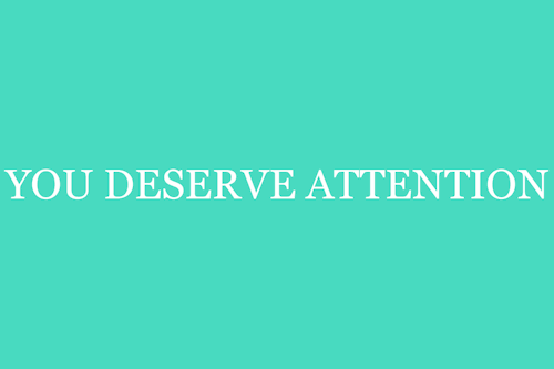 don’t settle for less; don’t allow others to underestimate their charge to you– as