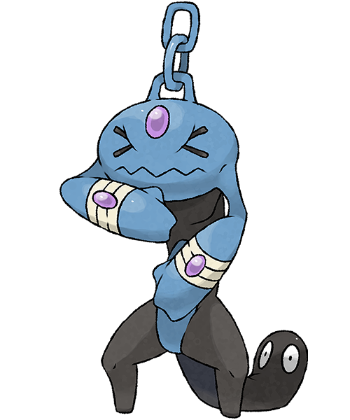 fantasticfakemon:This one is further based on a punching bag…Wynaut —> Wobbuffet —> WralekeenP