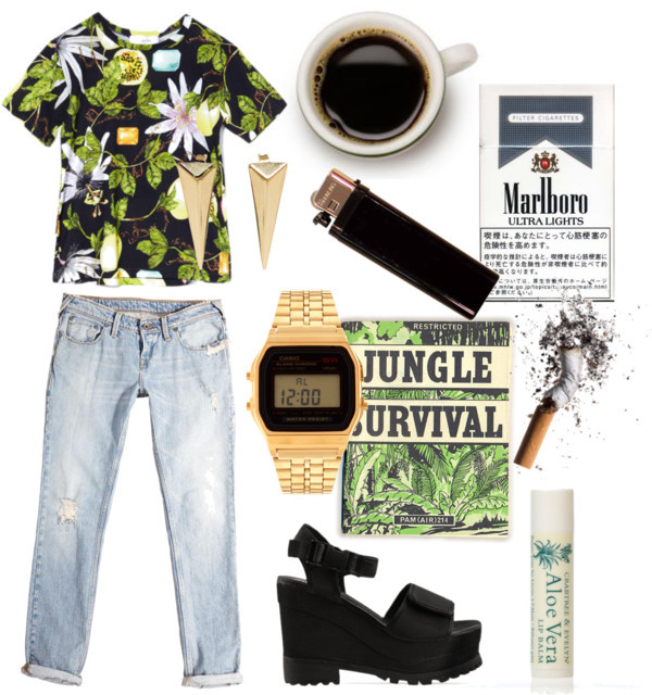 lushmilk:   jungle survival van emmakrone met short sleeve shirts Short sleeve shirt