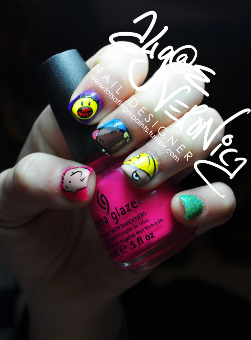 90’s nails!