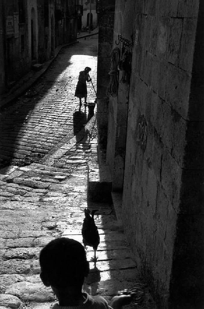 Sergio Larraín. Sicily, Village of Corleone, Italy, 1959