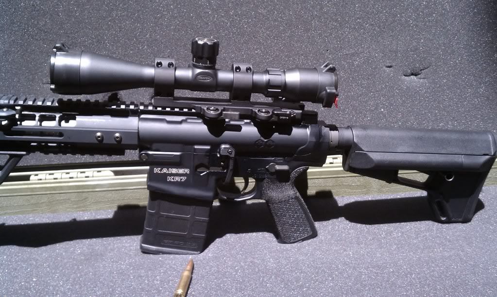 lefrenche:  sigsauer-ist:  gunrunnerhell: Kaiserworks KR-7 A very rare AR-10 type