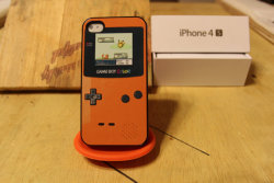 thenintendard:  Orange Pokemon Gameboy iPhone