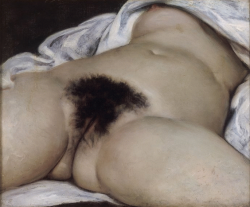 The Origin of the World - Gustave Courbet (1866), photograph by Ana Alvarez-Errecalde