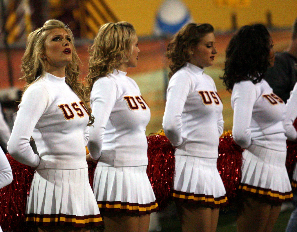 maximuscaligula:  The USC Song Girls have the biggest and best tits in cheerleading.