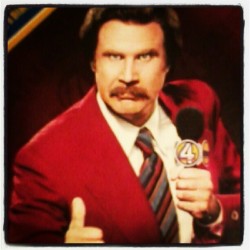 Good Afternoon I&rsquo;m legendary Anchorman Ron Burgundy.