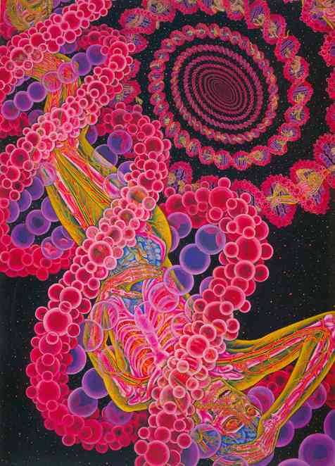 acideyedrops:  Alex Grey. One of my favorites.  