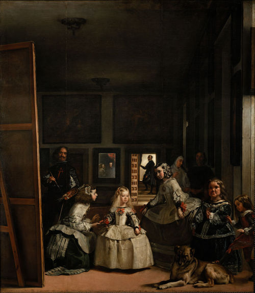 las Art spam!Picture one: Las Meninas (1656) by Diego Velázquez 