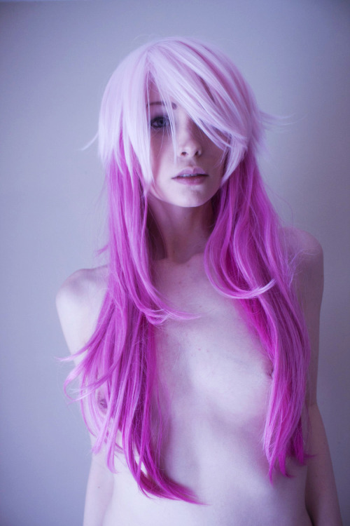 Pink Hair Girls Nude