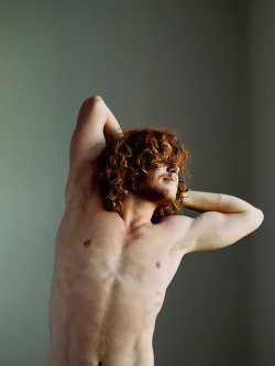 for-redheads:  misformazing:  for-redheads:  Photography by Ricky John Molloy  he looks like a gorgeous mythical creature. &lt;3   Anonymous asked you:   In one of the Ricky John Molloy pieces do you know who the curly haired, heavily freckled male model