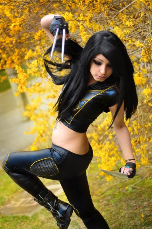 anothercutenerdblog:  X-23, photographed by Kassandra Leigh 