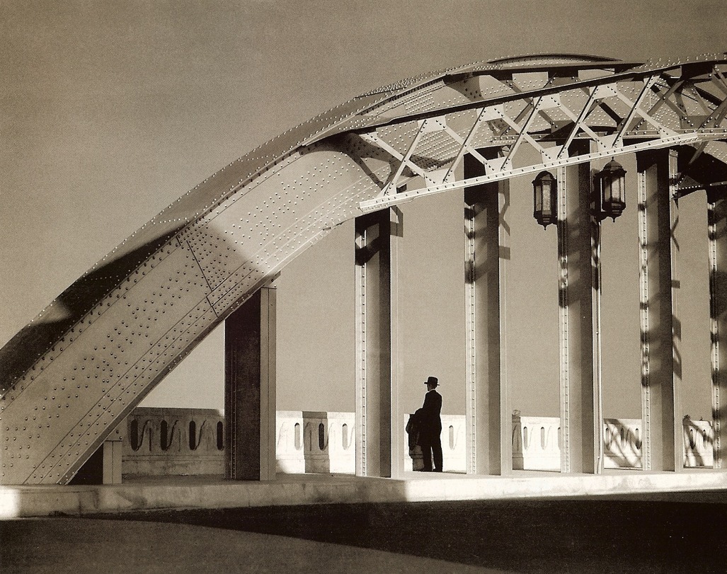 mpdrolet:  6th Street Bridge, Los Angeles, 1933 Horace Bristol