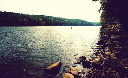 seenuhree:  Vintage Lake by yoshiffles on Flickr.