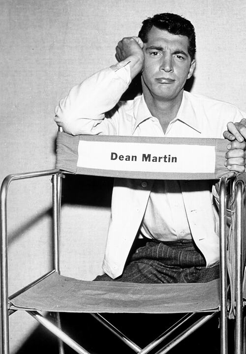 Dean Martin on the set of My Friend Irma (1949)