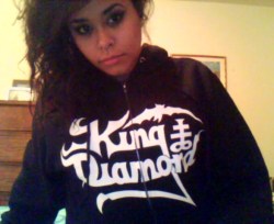 psychoticeyes:  Can we all just take a minute to appreciate my new King Diamond hoodie &lt;333  holy shit, this is the best hoodie I have ever seen in my life. You are one lucky girl! 