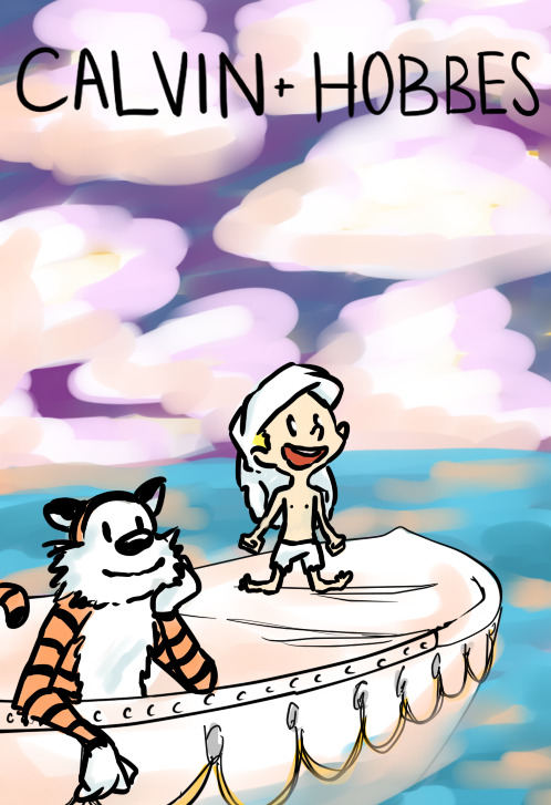 Life of Pi was a big hit with Calvin & Hobbes. Done by an anonymous DrawFriend