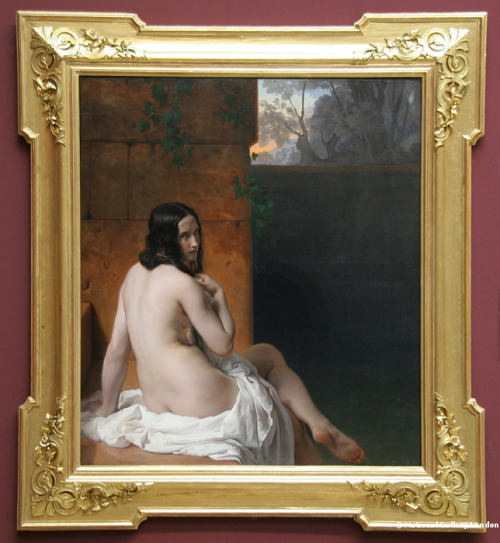 broccoliwolf:  Francesco Hayez, Susannah at her Bath, 1850. 