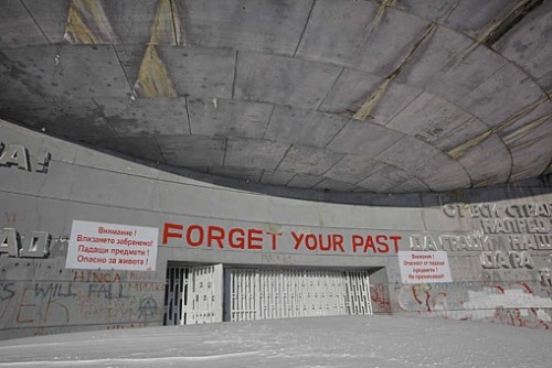 discoverynews:  archilista:  Forget Your Past / Buzludzha, Bulgaria // Timothy Allen ©  From Wikipedia: “Buzludzha (Turkish: Buzluca - lit. meaning “glacially/icy”) is a historical peak in the Central Stara Planina, Bulgaria and is 1441 metres