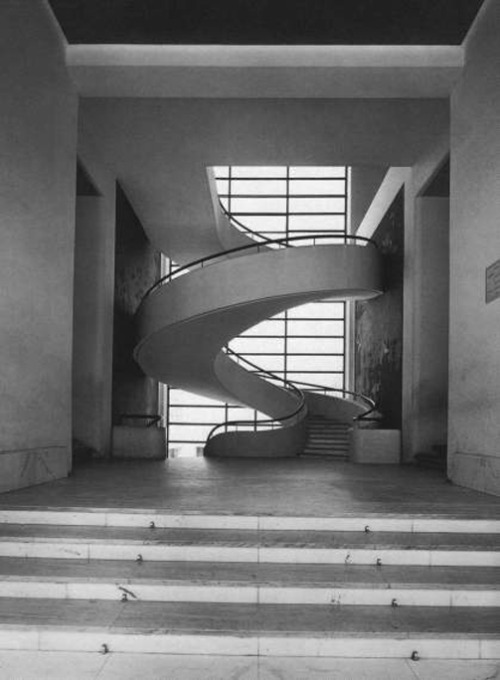n-architektur: Luigi Moretti Casa del Balilla a Trastevere, Rome, 1933