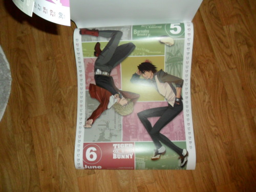 icantholdallthisanime:  I GOT MY CALENDAR AND ASFHSGFHSFG  DECEMBER IS KOTETSU IN NEXT MODE. AHHHHH I WANT ITTTTTT.