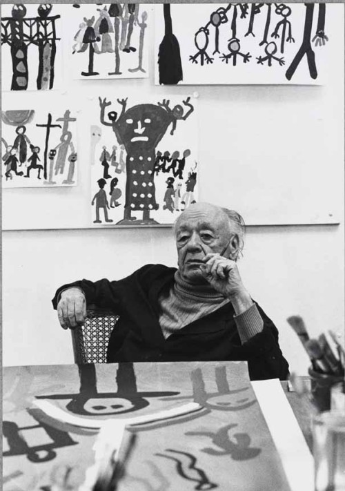 ringsofslattern:laflaneuse8: Eugène Ionesco, photo by Franziska Rast