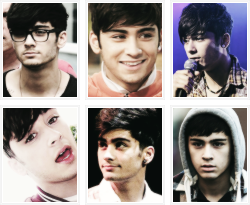  Zayn Malik + flat hair    