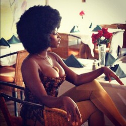 18-15N-77-30W:  Christymarie:  #Afro #Black #Natural #Beautiful  Http://18-15N-77-30W.tumblr.com/