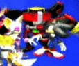 fruitloopsunite:  Can we appreciate the fact that Rouge and Shadow fist bump in the