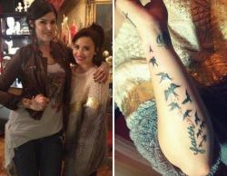 kat & demi demis new ink that is all