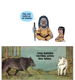 lavin-compae:  Cuento Cherokee. Original. 