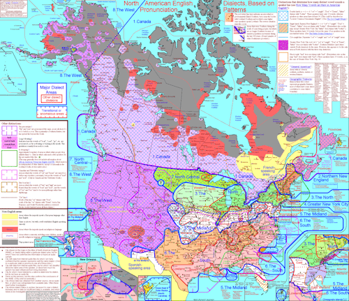 North American English Dialects by Region 