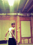 breakfastatblakes:boo yah !! #colorguard  (Taken with GifBoom)