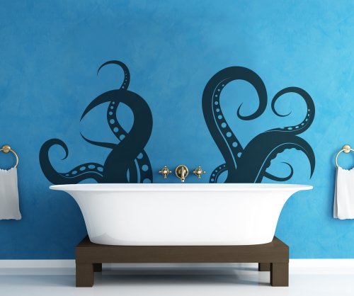 staceythinx:  Turn your bath into an underwater adventure with these wall decals