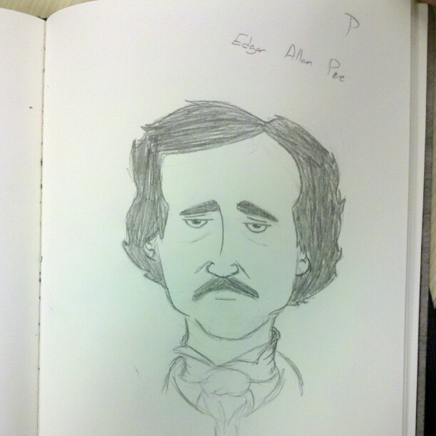 Oh Edgar, you are such a sad sack. But that’s what makes you so much fun to draw! :D
#sketchbook #drawing #art #graphicdesign #authors #edgarallanpoe