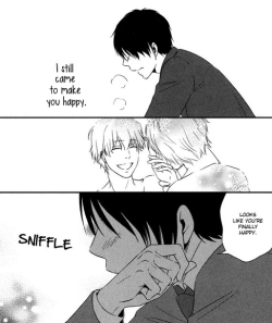 I somewhat consider this a yaoi (ONE SHOT) manga..