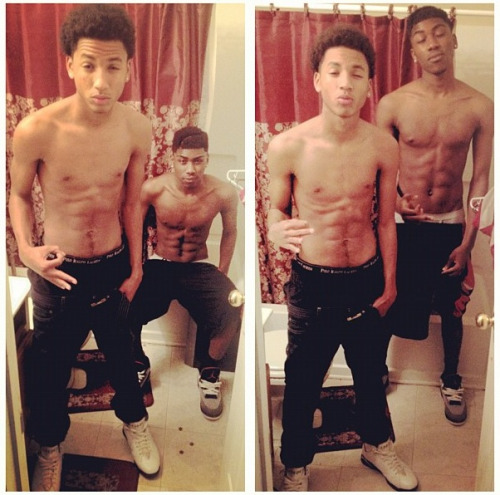 sexyredbones:  prettyboyynonso:  instagram: @prettyboyynonso @bossedupzay #theINcrowd boys  ummm……