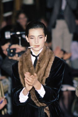 supermodelgif:  Ralph Lauren, 1984 