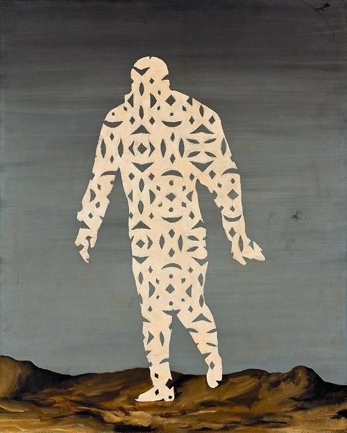 mythologyofblue:René Magritte, L’esprit comique, 1928