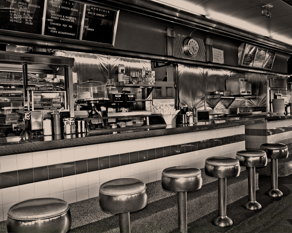 Art Deco Architecture — Lee's Diner, Thomasville, Pennsylvania by Gail...