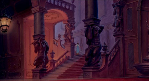 lackyannie:disney:Disney Fact: The majority of the sculptures seen in the Beauty and the Beast castl